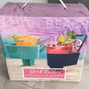 🆕🏖South Beach Drink Holders 2 pack